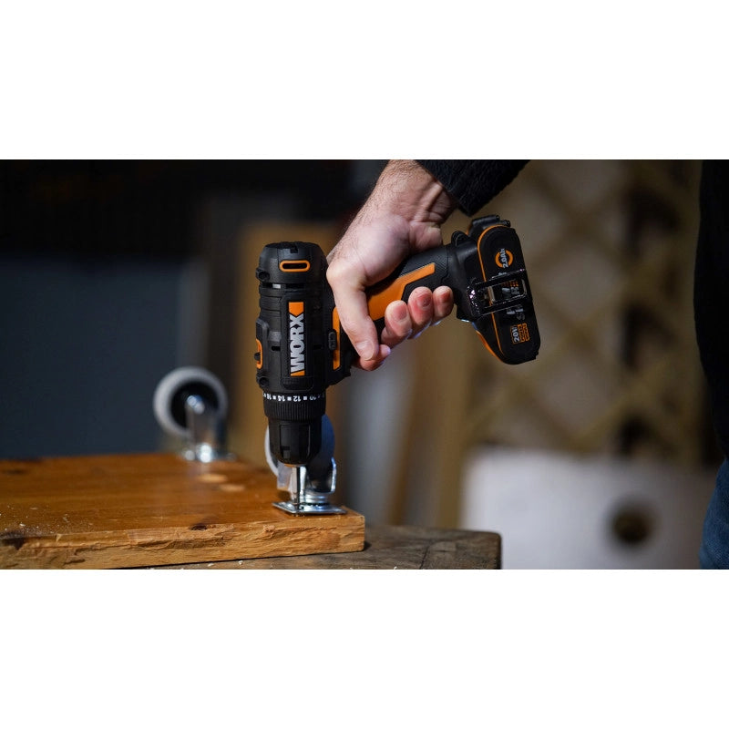 Avvitatore a Batteria 20 Volt WX100.9 con Coppia 30 Nm e Mandrino 10 mm Senza Batteria - Worx