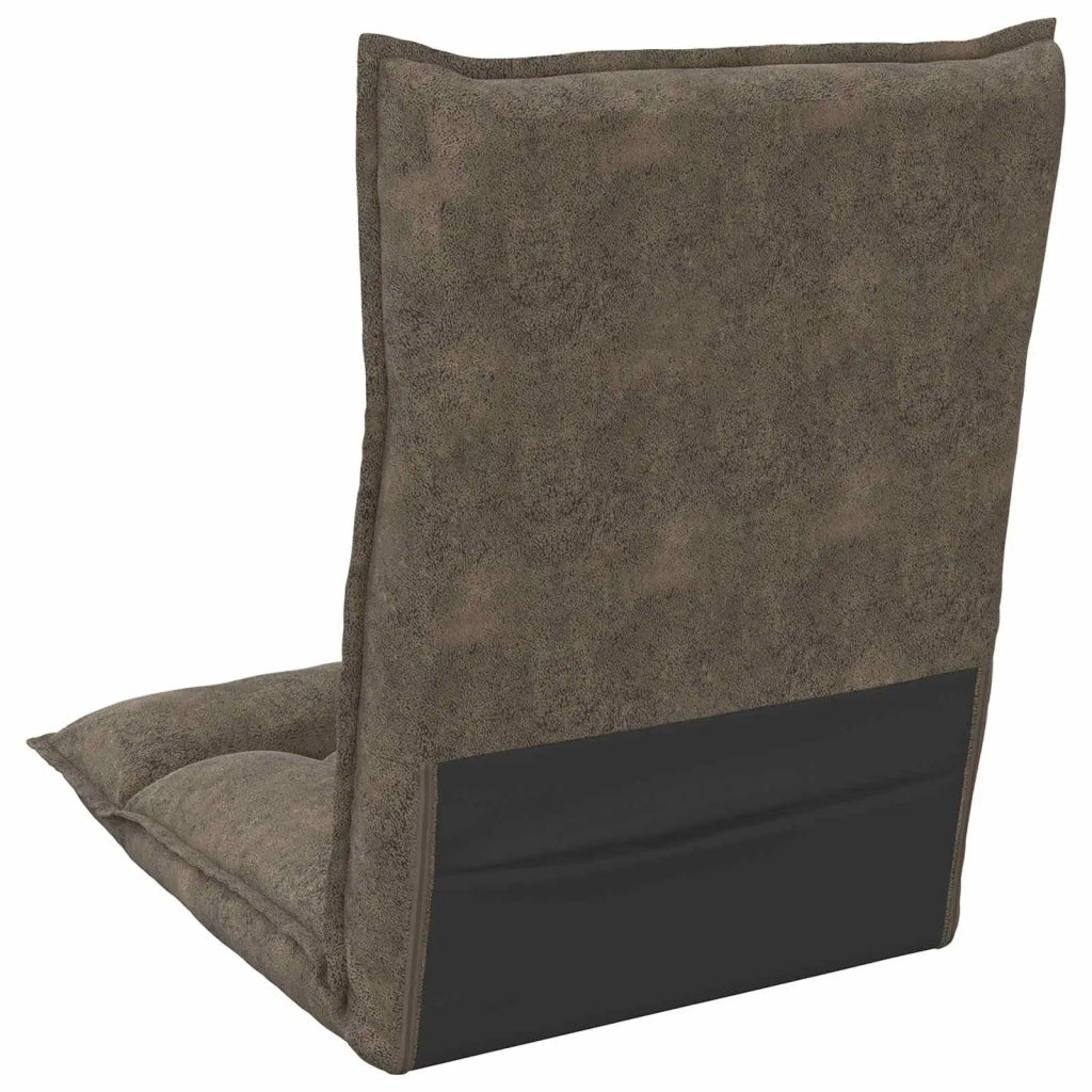 Sedia da Pavimento Grigio scuro 55 x 61 x 70 cm Tessuto 42028192