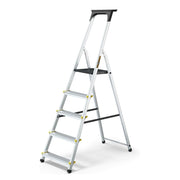 Drabest Scalette Serie Pro Scaletta In Alluminio Scaletta Domestica A 5 Gradini 150kg