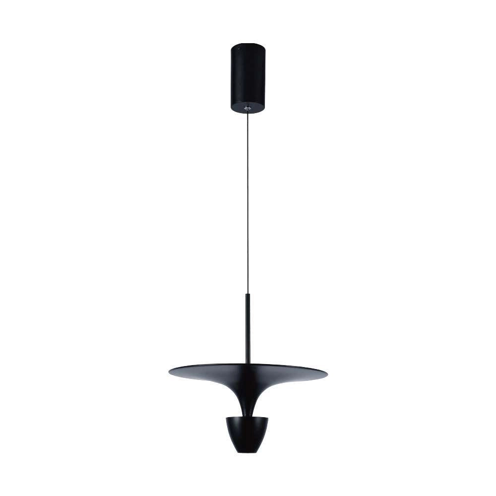 Lampada a sospensione LED nera 4000K Ø30 V-TAC VT-7832