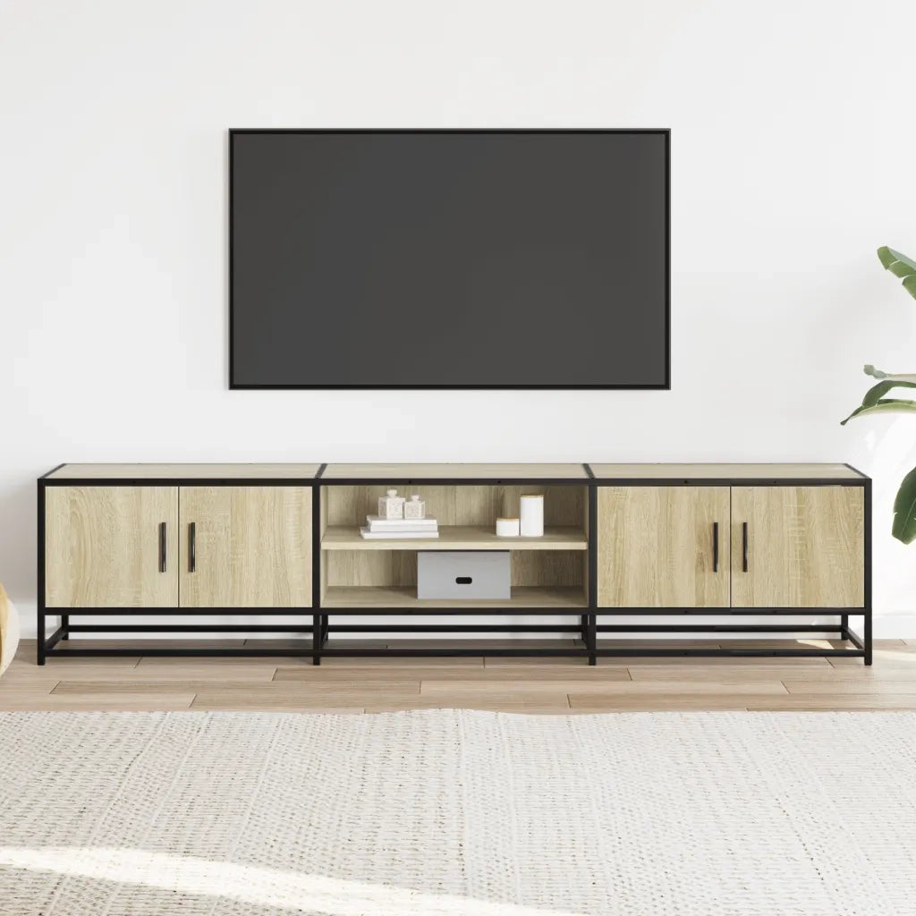 Mobile TV | Armadietto TV | Mobile Porta TV Rovere Sonoma 180x35x41 cm in Truciolato