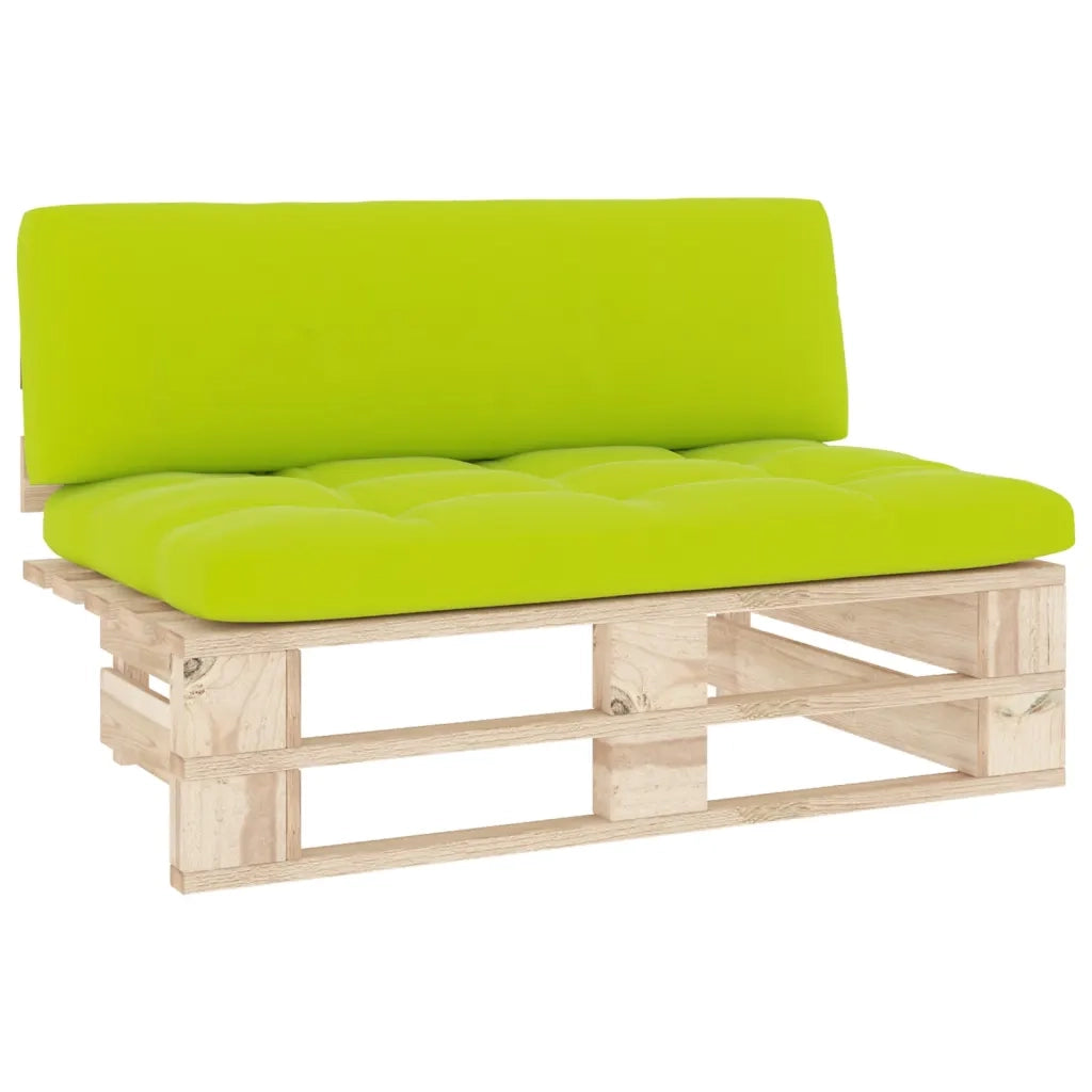 Divano Centrale Giardino su Pallet in Legno di Pino Impregnato 3066539