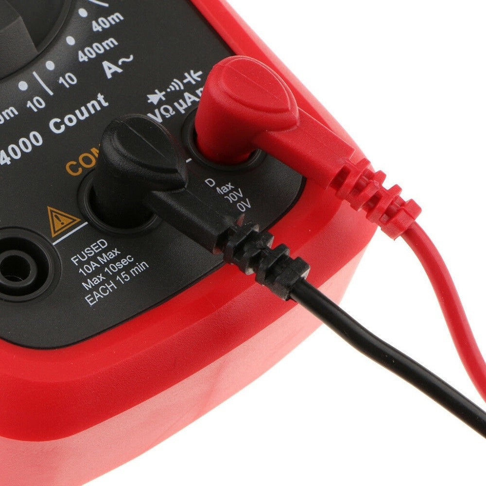 Trade Shop - Multimetro Tester Digitale Professionale Volt Ampere Farad Puntali Ut39a+ -