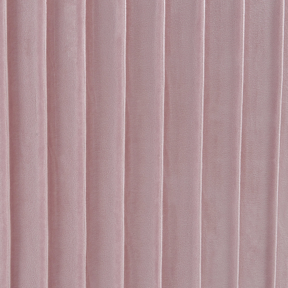 Poltrona Velluto Rosa Braccioli Incassati Gambe In Legno Retrò