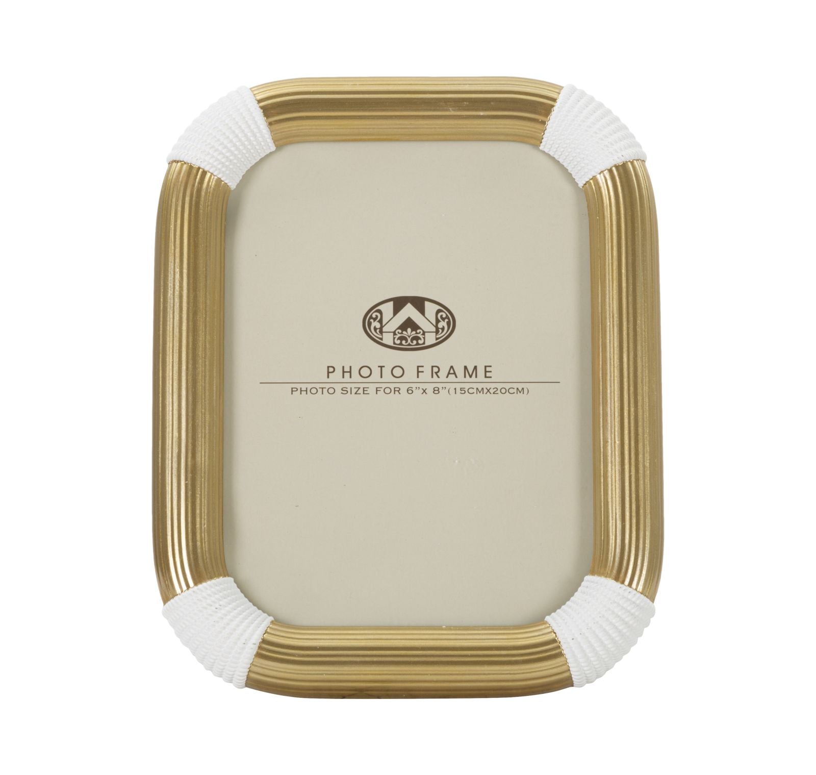 Cornice Bann 20x2,5x25 cm in Poliresina e Vetro