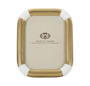 Cornice Bann 20x2,5x25 cm in Poliresina e Vetro