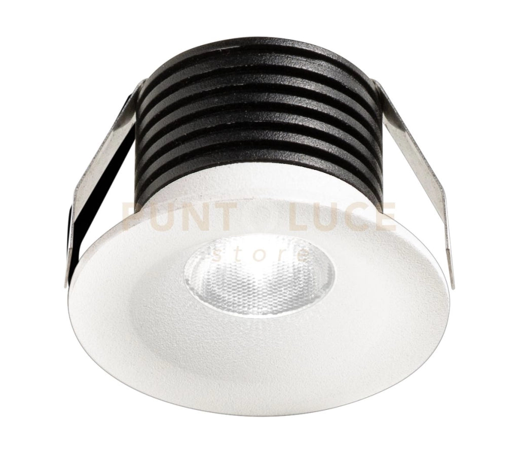 GFA1080C- FARETTO DA INCASSO ANTIABBAGLIO A LED 3000K 230LM 3W D.4,5CM BIANCO