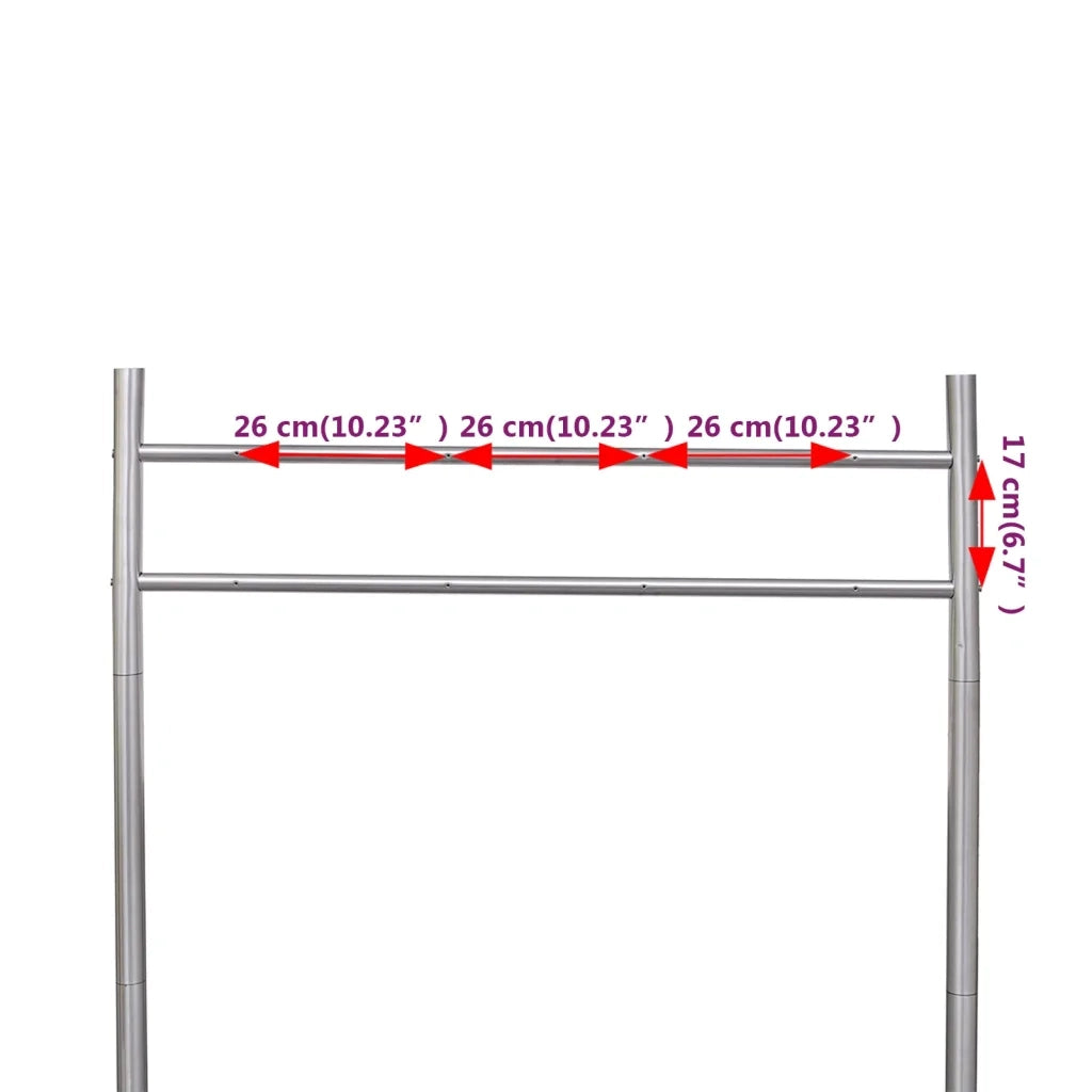 Supporto per 2 casette della posta in acciaio inossidabile CFW9343051