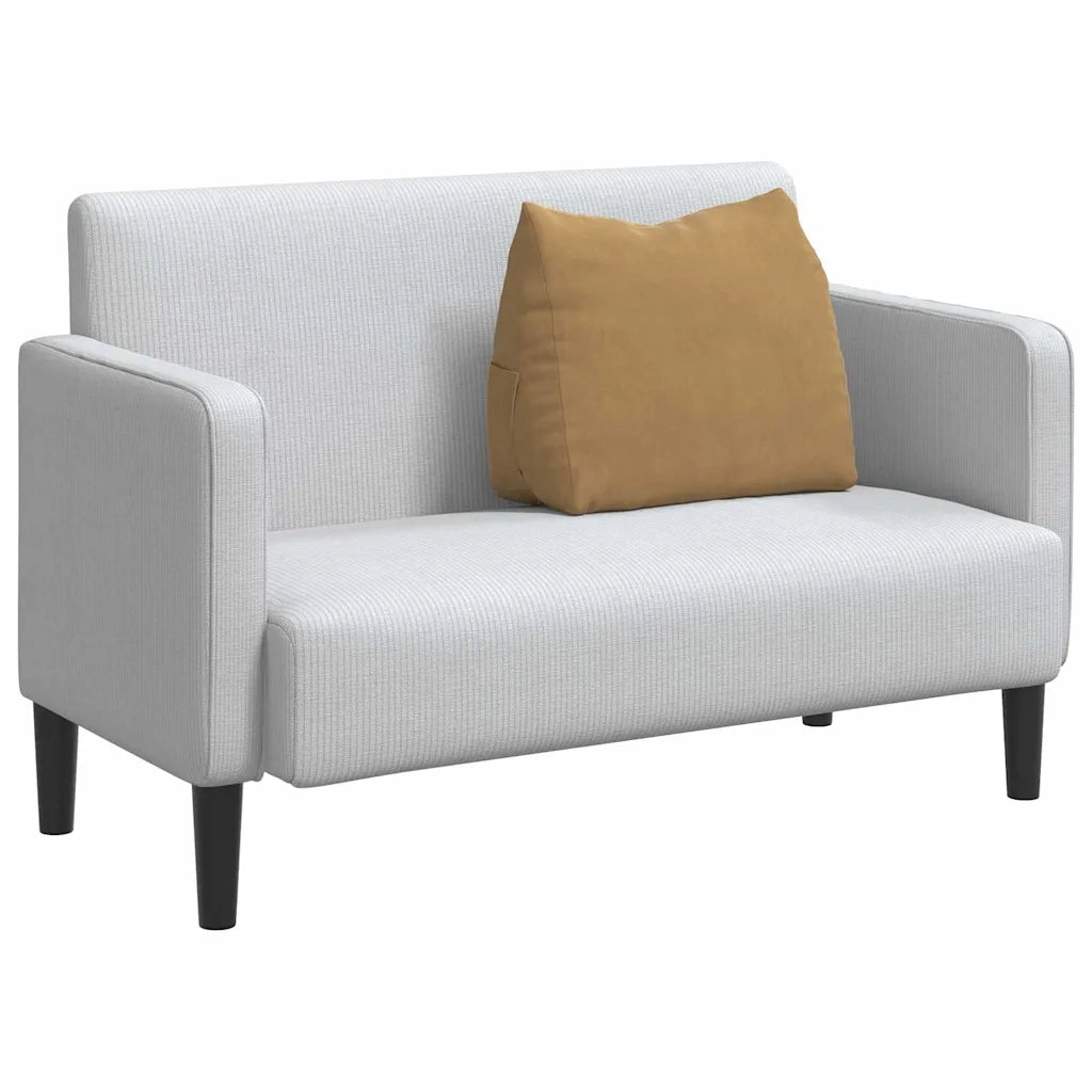 Cuscino per Schiena Marrone 60 x 20 x 50 cm Tessuto in Cords