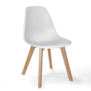 LÚZETE - SEDIA IN LEGNO TOWER SCARLETT WHITE