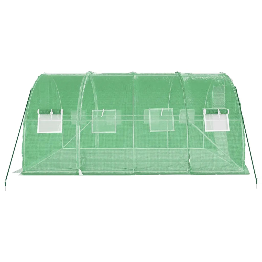 Serra con Telaio in Acciaio Verde 12 m2 4x3x2 m CFW5886937