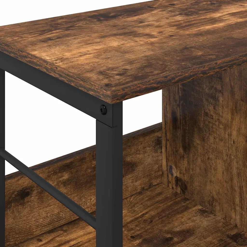 Libreria Rovere fumé 102 x 32 x 40,5 cm Legno multistrato 884020