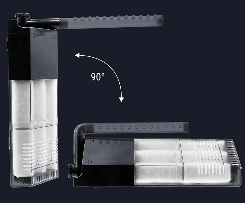 Dennerle Nano Corner 100 - Filtro angolare per acquari fino a 100L