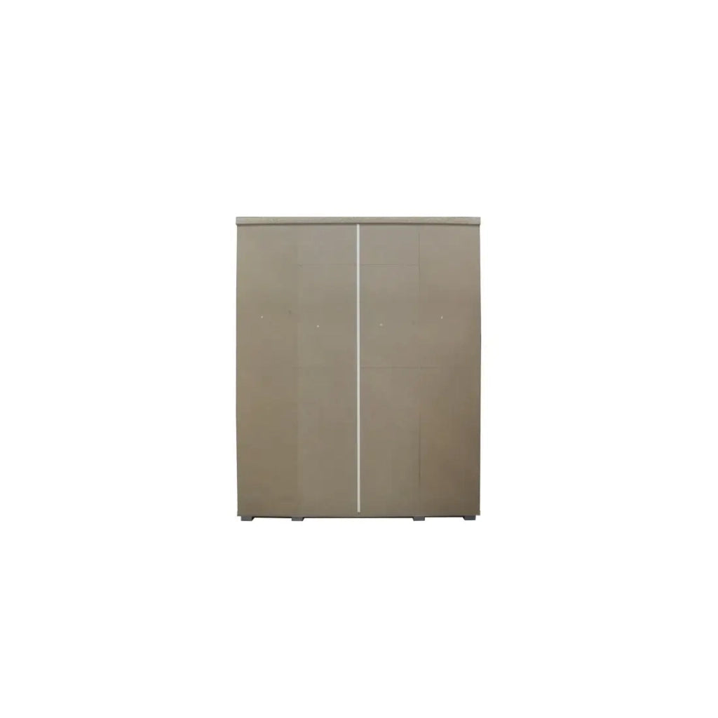Armadio TOM 4 porte - Bianco - L160 x H183 cm - Guardaroba integrato