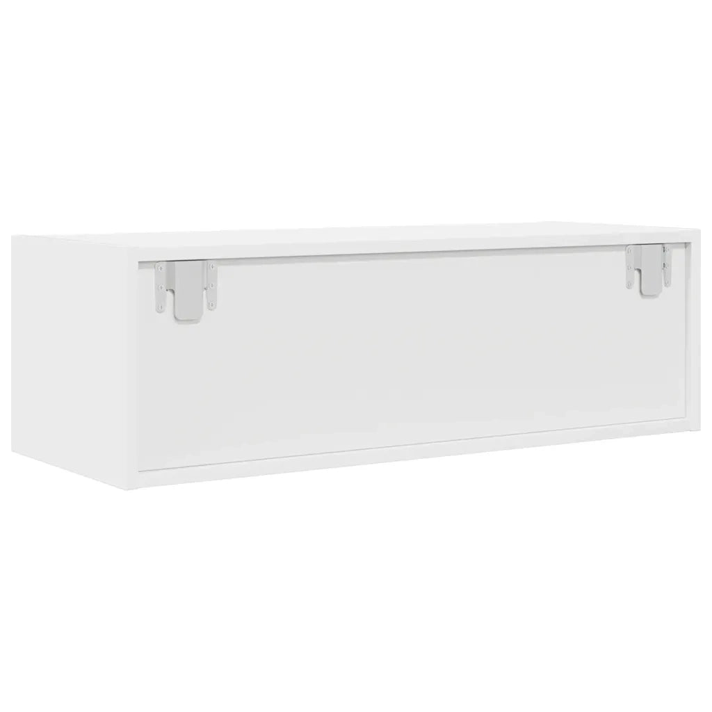 vidaXL Mobile Porta TV Bianco 80x31x25,5 cm in Legno Multistrato