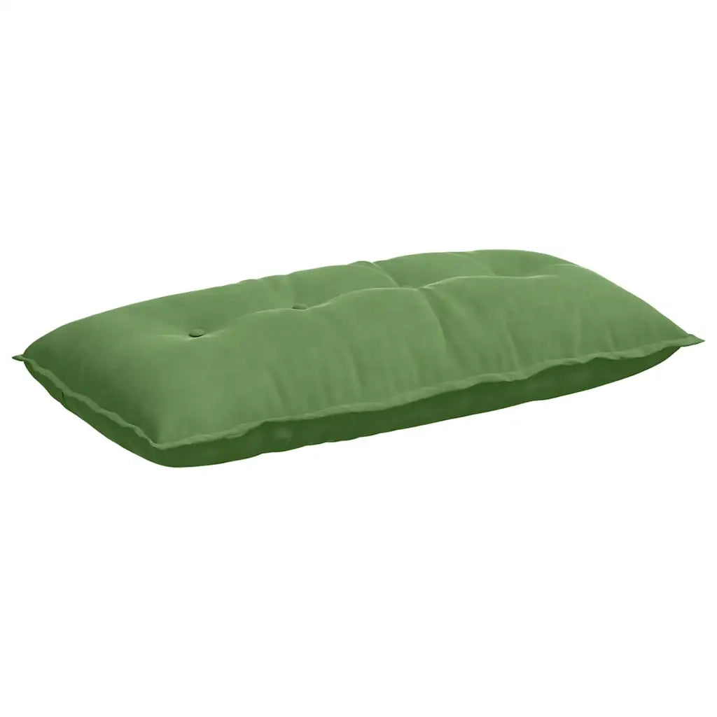 Cuscino per Schiena Verde chiaro 100 x 50 cm Tessuto in Cords