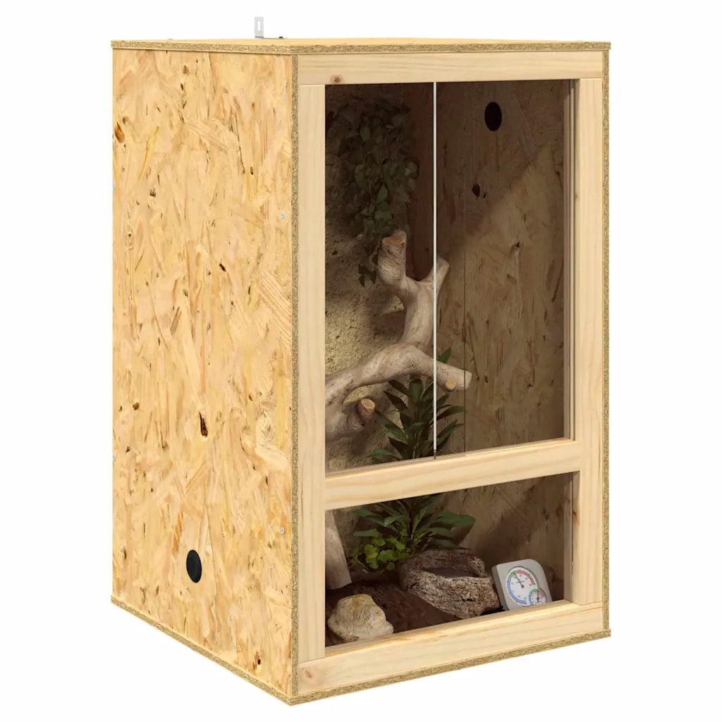 Terrario Marrone 50 x 50 x 80 cm OSB CFW3081886