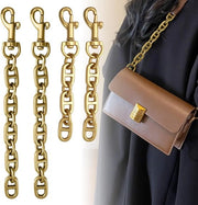 Estensore di Tasca a Catena con Chiusura Antiscivolo - 12-17 cm - Estensione della Cintura della Borsa - Superficie Liscia e Duratura - Estensore di Tasca con Cinturino