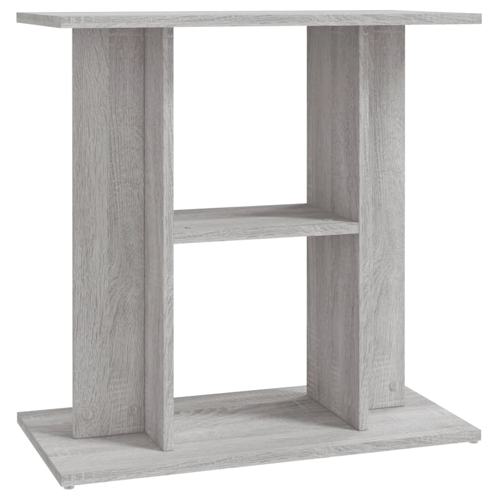 Base di supporto per mobiletto acquario Sonoma 60 x 30 x 60 cm legno ingegnerizzato grigio 02_0045088