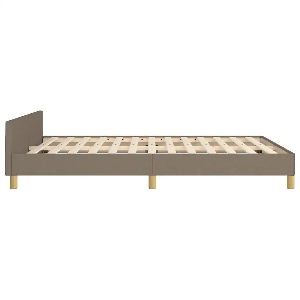 Giroletto senza Materasso Tortora 140x200 cm in Tessuto 347419