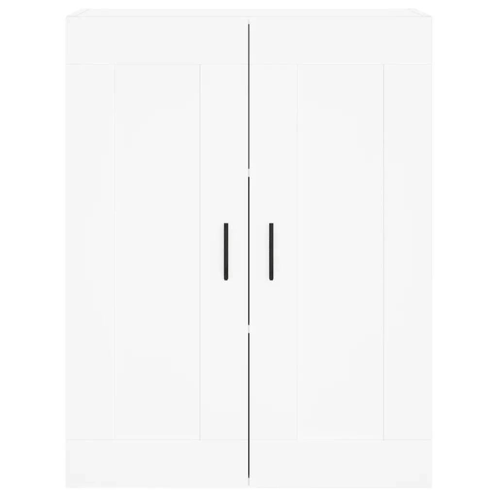 Credenza | Madia | Buffet da pranzo | Armadio da pranzo Bianca 69,5x34x180 cm in Legno Multistrato