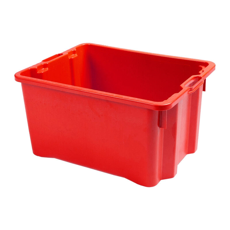 CASSA CHIUSA SOVRAPPONIBILE 65 L ROSSO