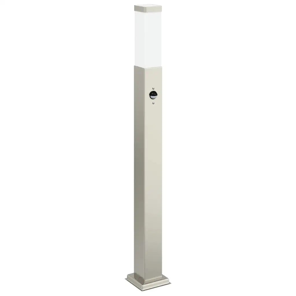 Lampada a paletto con sensore 80 cm Acciaio Inox IP44 4006055