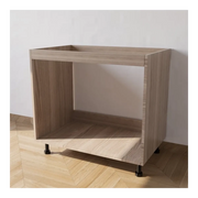 Base da lavello da incasso con Le Seguenti Misure l=80 cm p=55,5 cm h=72 cm Colore Olmo con spedizione in Kit senza Ante