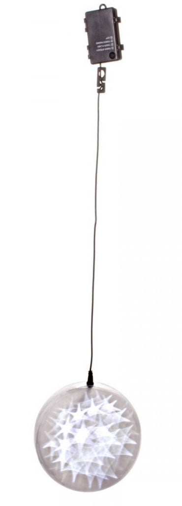 Sfera luminosa decorativa D200 con 36 luci bianco