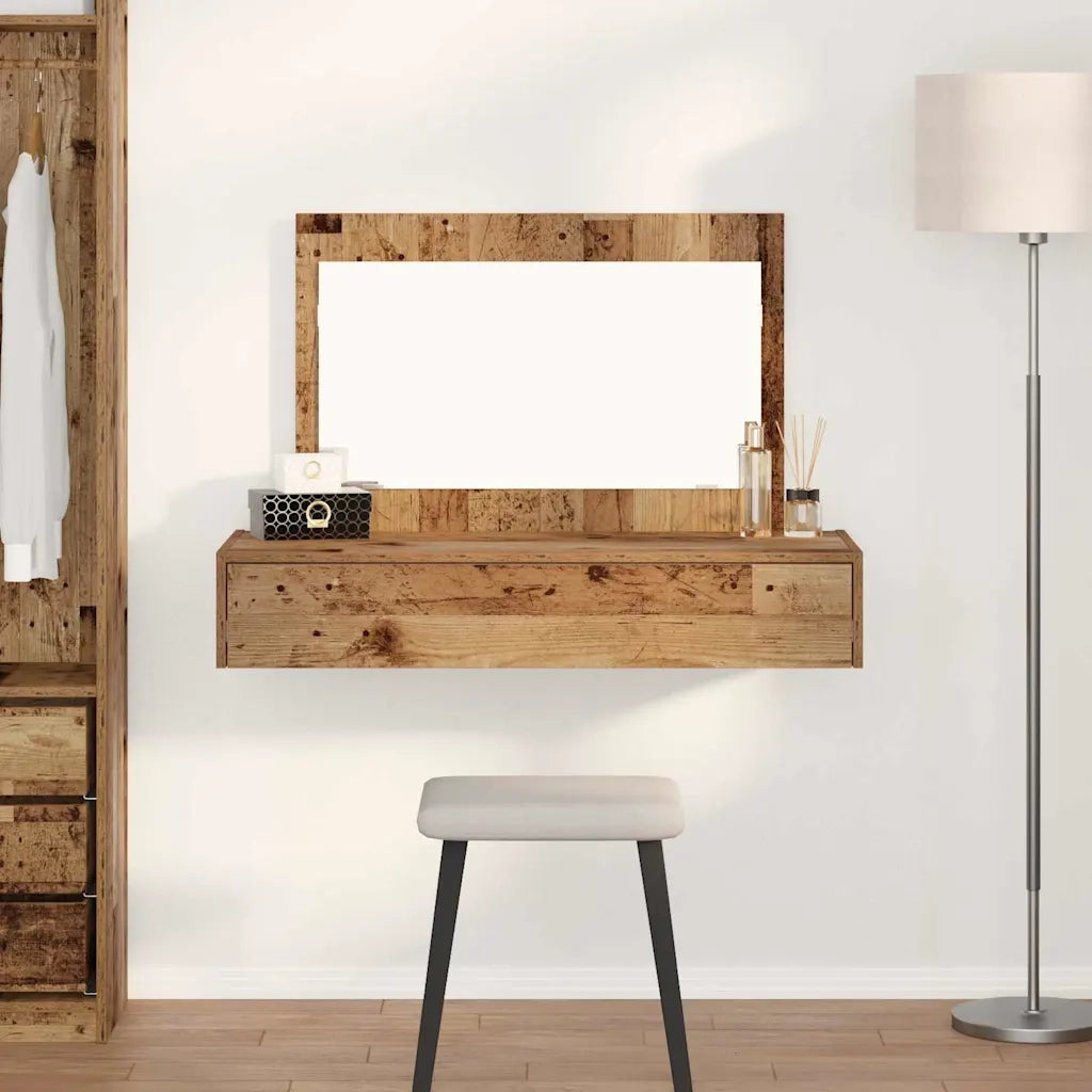 Tavolo da Trucco Marrone 100 x 40 x 70 cm Legno multistrato 865215