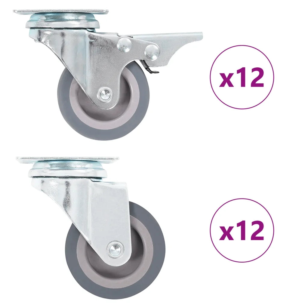 Ruote Girevoli 24 pz 50 mm cod mxl 65414