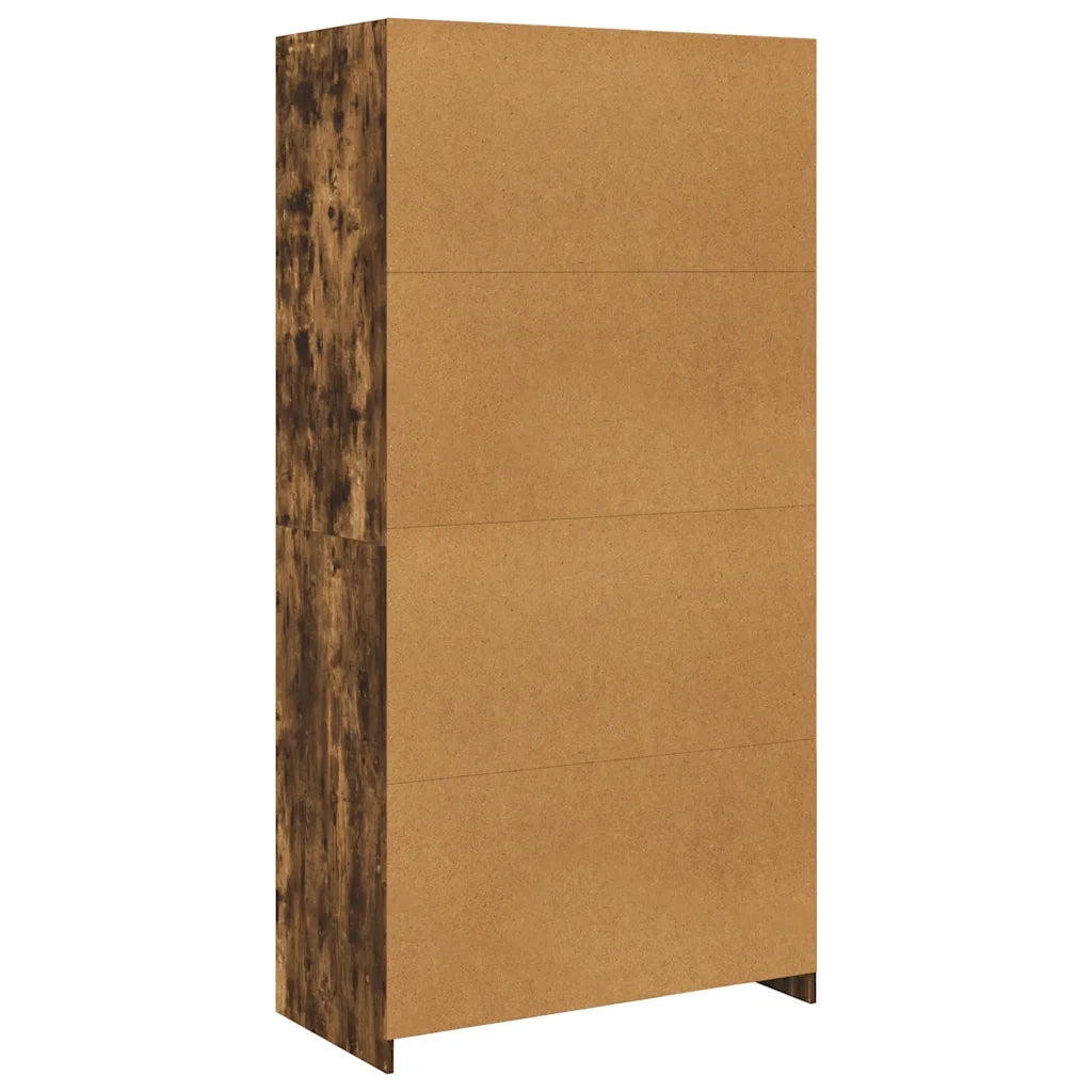 Armadio Rovere Fumo 100x50x200 cm in Legno Multistrato CFW8466078