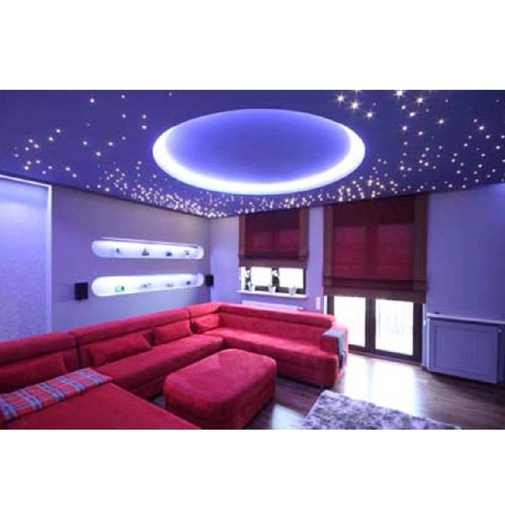 Trade Shop - 50 Led Cielo Stellato Faretti Incasso Luce Bianca Fredda Kit Punti Luce 12v Ip68 -
