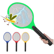 Trade Shop - Racchetta Ricaricabile Fulmina Con Luce A Led Zanzare Insetti Mosche Elettrico -