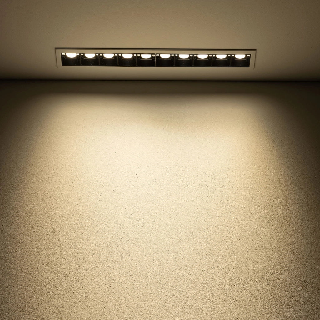 Lampada incasso lineare LED 20W 3000K bianca Nowodvorski 10045