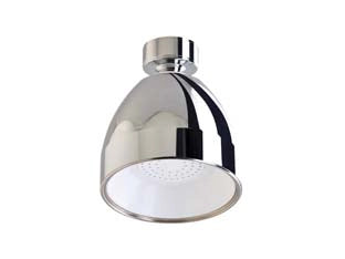 SOFFIONE DOCCIA IN ABS CROMATO 1/2 FEMMINA BIANCO - 1 blister SIROFLEX