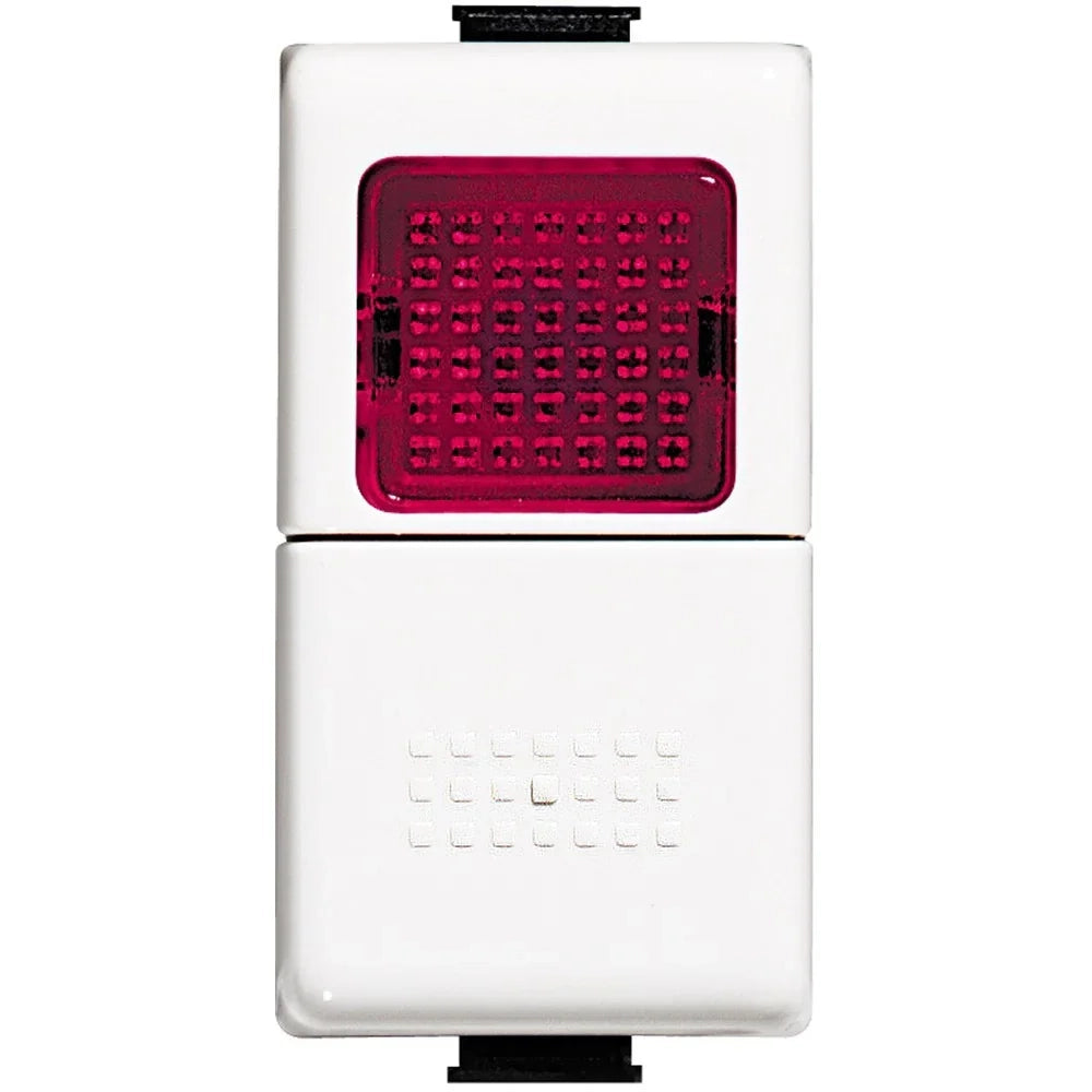 Bticino Pulsante e portalampada di segnalazione 24V 1,5W rosso AM5057R
