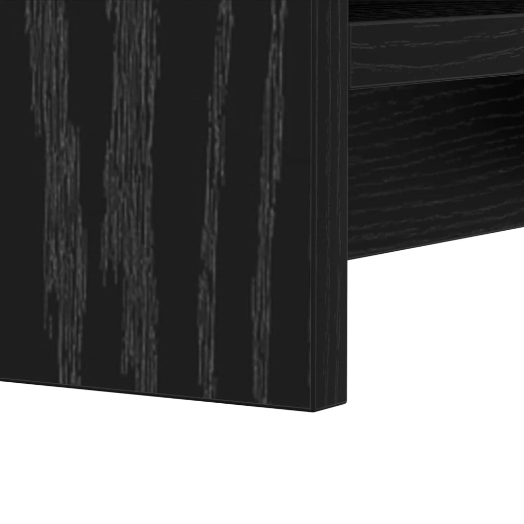 Libreria Rovere Nero 59 x 30 x 111 cm Legno ingegnerizzato 8011284