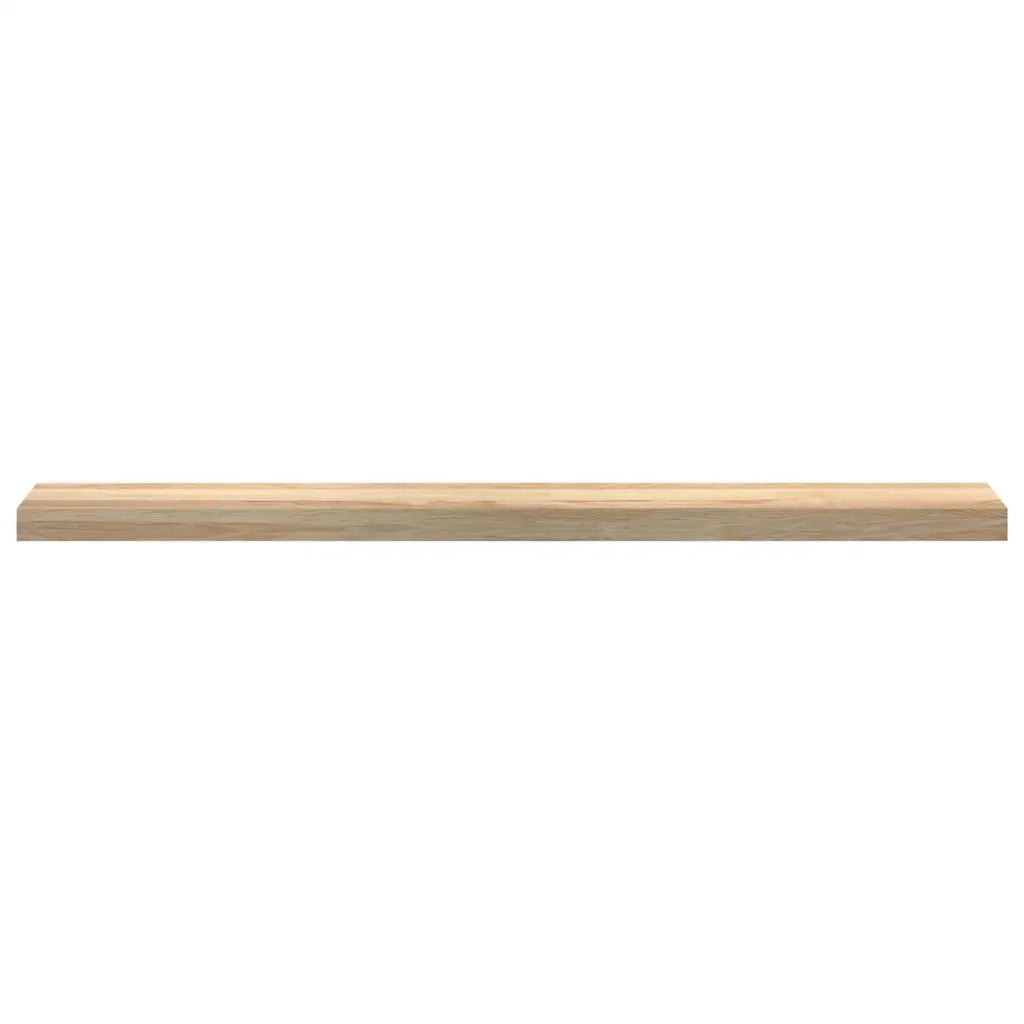 Davanzali 2 pz Non Trattati 120x15x2cm Legno Massello di Rovere 4009090