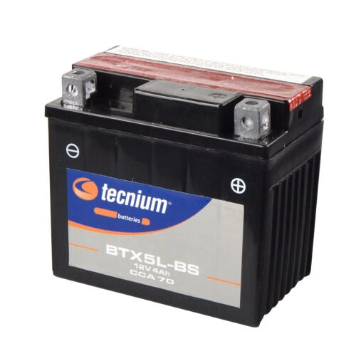 BATTERIA TECNIUM BTX5L-BS 12V 4AH COMPATIBILE CON YTX5L-BS