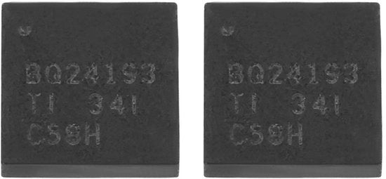 Pannello di controllo IC Chip - Gestione Ricarica Batteria - Nero - 2x Chip IC - Adatto per console Nintendo Switch - Soluzione di ricarica affidabile
