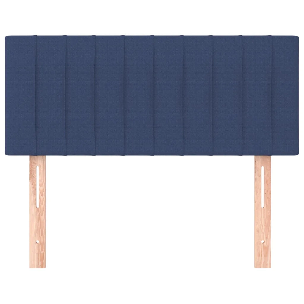 Testiera Blu 90x5x78/88 cm in Tessuto 346220