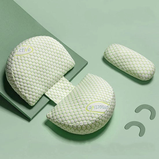 Cuscino da latte per l'ascolto del bambino - cuscino da latte a forma di U - cuscino per l'ascolto del bambino durante la gravidanza - colore verde chiaro 

Modello: 
Uvormig-zijslaapkussen 
Codice prodotto: 
Zwangerschapskussens-zijslaperkussen