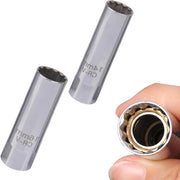 Set di chiavi a batteria per auto e motocicletta, 2 pezzi - 14 mm e 16 mm chiavi a batteria - 3/8 12-gonale - attrezzo manuale con diverse misure