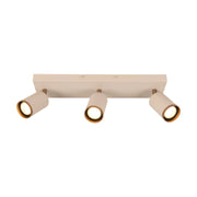 Faretto soffitto 3xGU10 taupe alluminio REGINA Lucide