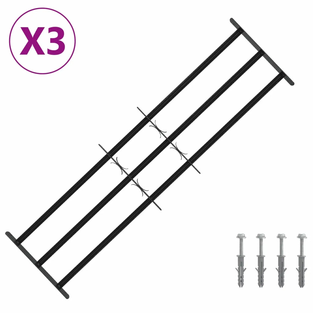 Griglia di Sicurezza per Finestra con 3 Traversine 3 pz CFW6763594