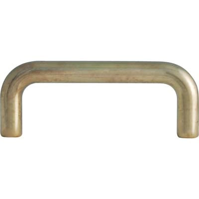 MANIGLIETTA ZAMA X MOBILI - OTTONE LUCIDO I.MM 64- 10 pezzi