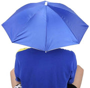 Paraplu 65cm con protezione da vento - Ripiegabile - Camouflage - Polyester - Adesivo argentato - Manubri metallici - Protezione solare