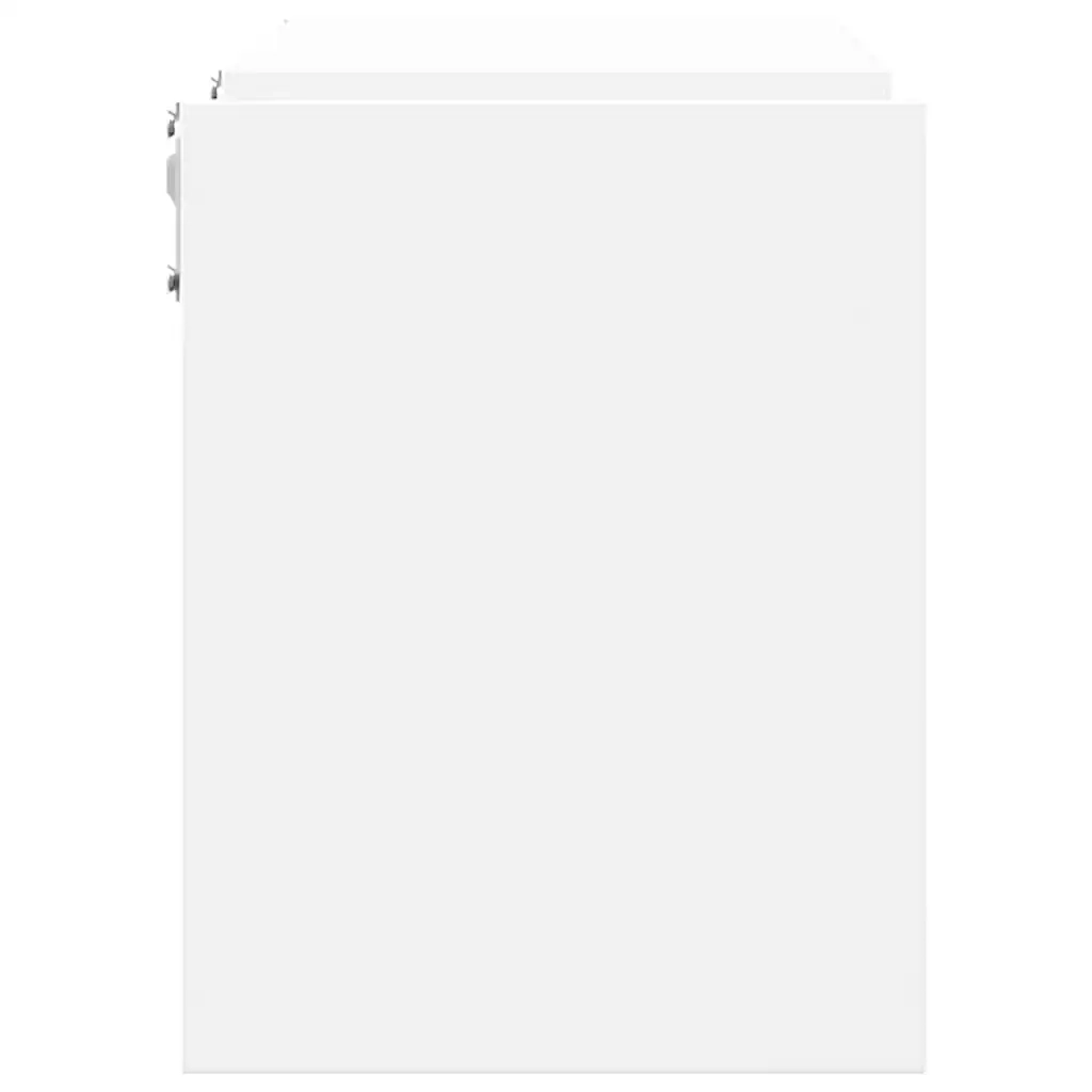 Mensole a Muro 2 pz Bianche 100x15x20 cm in Legno Multistrato cod mxl 50473