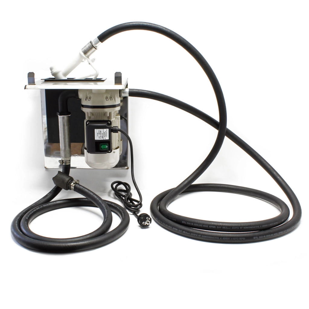 Pompa per urea 40 l/min con piastra di supporto, AUS32 e pistola erogatrice 230V/400W